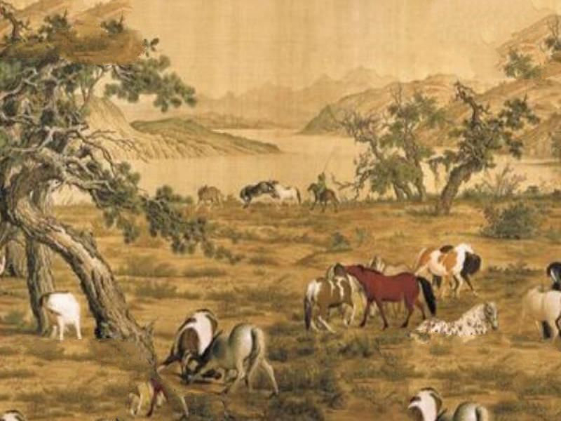 中国十大传世名画，步辇图上榜，第一是第一幅改编自文学作品的画作