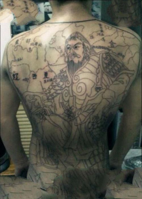 【图】中国十大不能纹的纹身,纹身关公的下场图片