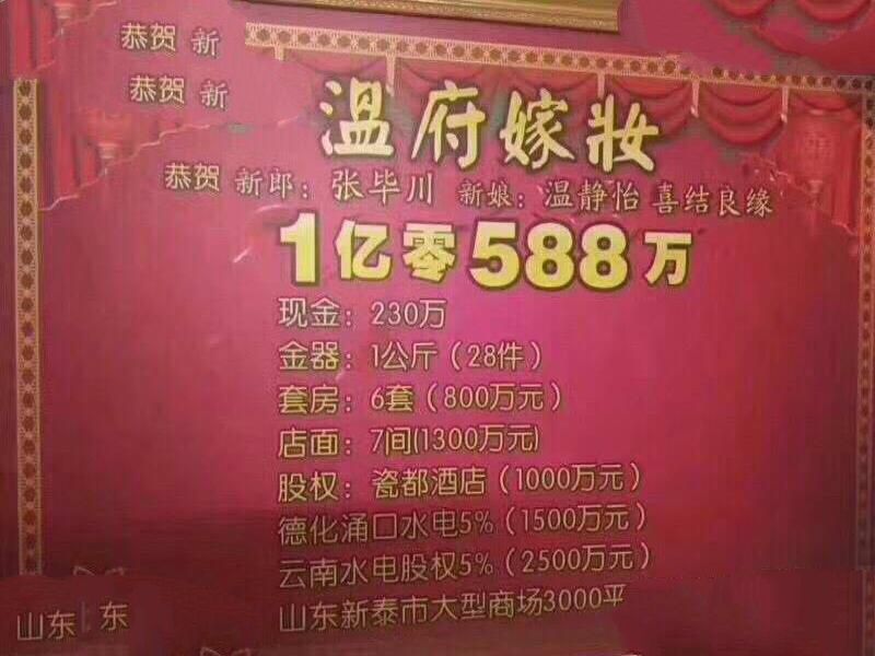 全国最大的婚礼:温州汤臣一品酒店一亿婚礼