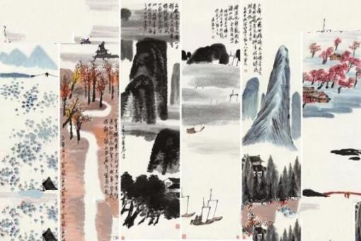 全球最贵的中国艺术品:齐白石《山水十二屏》9.3亿!