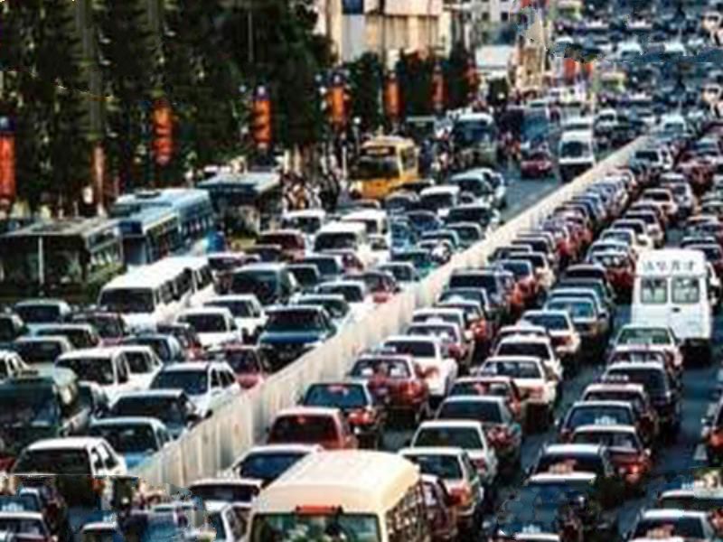 中国十大拥堵城市