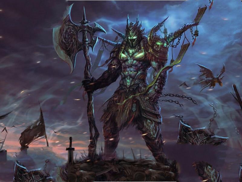 世界之最上古十大魔神——魔神蚩尤(东方远古时期的王者)