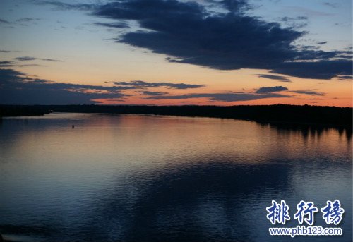 世界上最长的内流河,伏加尔河（全长3692千米/138万平方千米）