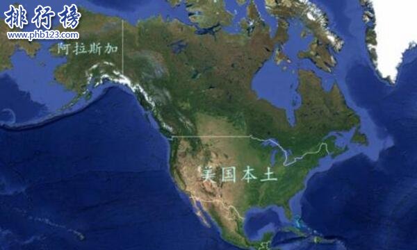 美国最大的州是哪个 阿拉斯加州占美国面积的18.4%