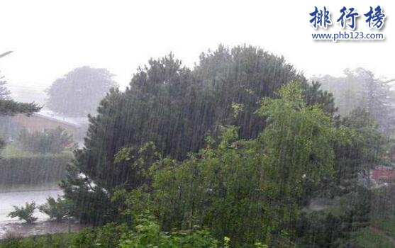 世界上雨量最多的国家，比北京42年的总降水量还多