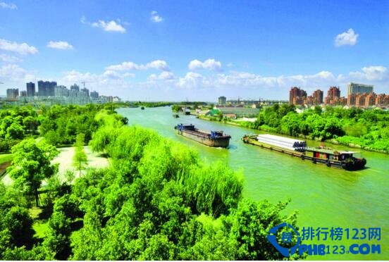 世界上最长的运河，中国隋唐大运河(全长2700千米)