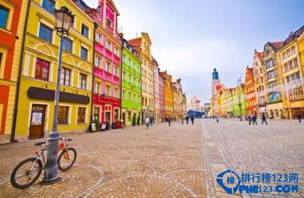 世界上最有色彩的城市 梦幻的色彩旅游的胜地