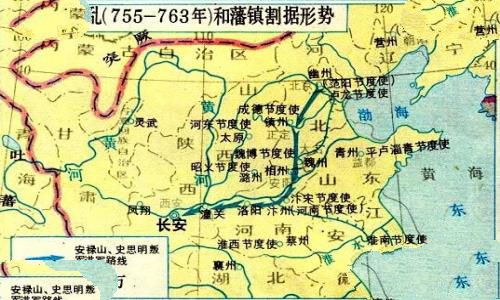 安史之乱地图
