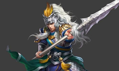许褚裸衣斗马超梗概概括