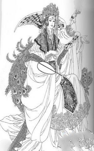 武则天画像