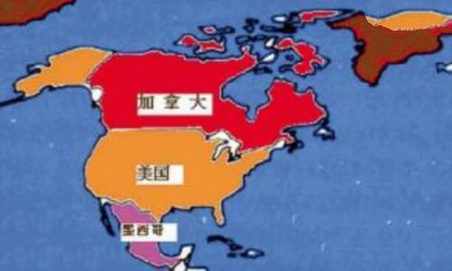 美国的邻国有哪些国家，美国为什么叫漂亮国