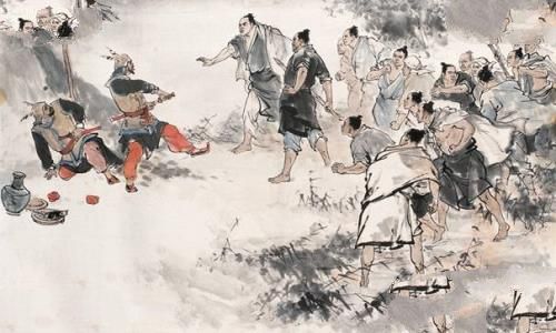 大泽乡起义 百度图片