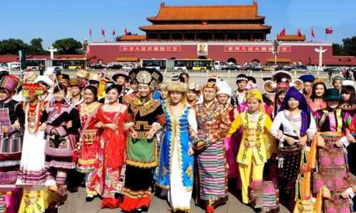 56个民族都有什么族：汉族和其他少数民族(汉族人口多)