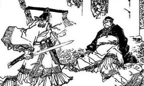 荆轲刺秦画照
