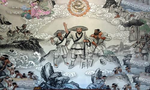 大禹治水故事30字40字100字200字 大禹治水故事30字40字100字200字