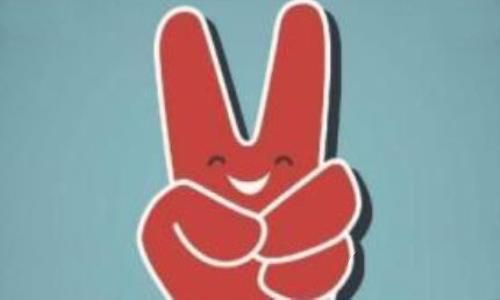 V手势的来历_V手势正反不同的含义