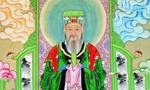 东岳大帝像