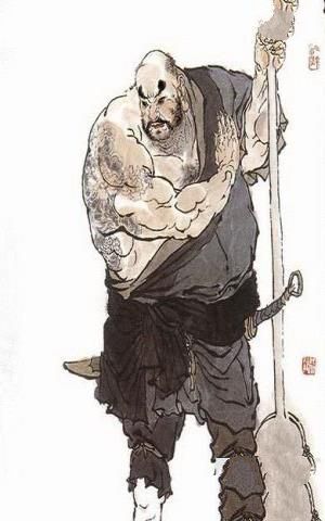 鲁智深画像