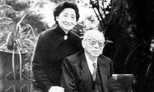 晚年的张学良和赵四小姐