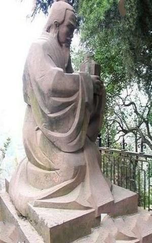 曹芳雕像