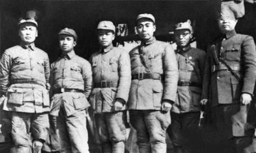 皖南事变历史图片