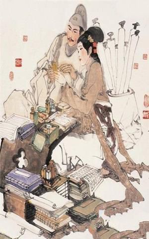 李清照画像