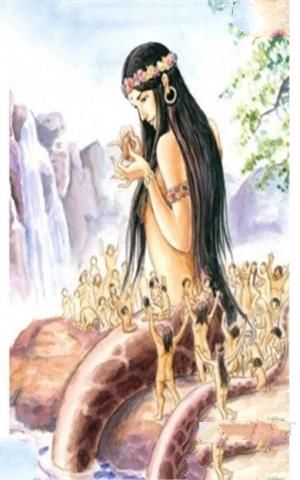 女娲造人图
