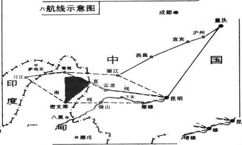 驼峰航线经过哪些地方？