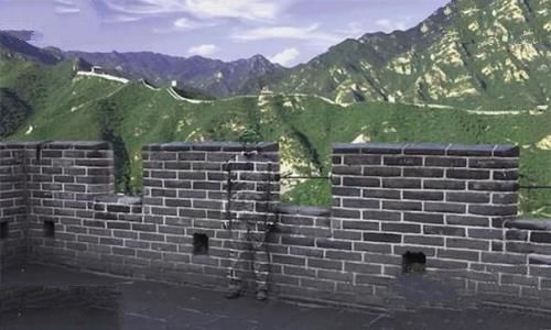 隐身术在城墙上用