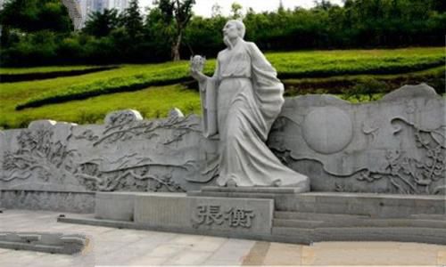 张衡塑像