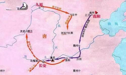 安史之乱地图