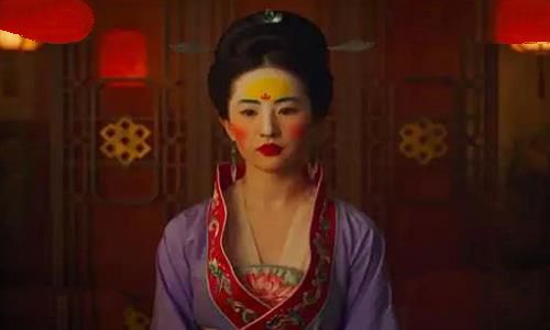 对镜贴花黄中花黄是什么