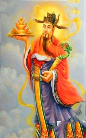 比干财神图