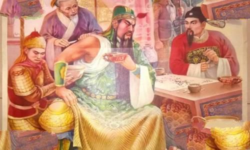 关羽刮骨疗毒和谁下棋? 关羽刮骨疗毒和谁下棋?