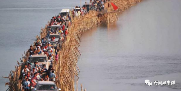 世界最长的竹桥，一天仅收过路费就达200万，每年都要重修桥梁