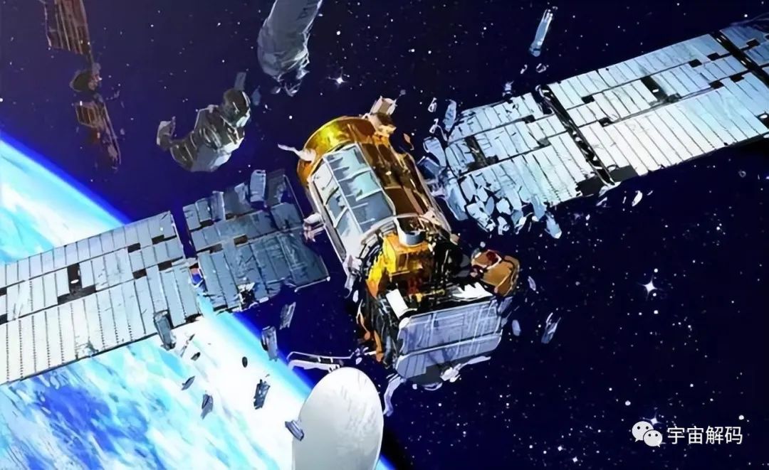 我国卫星遭不明物体的攻击失去联系，后经300天的修复才正常运行