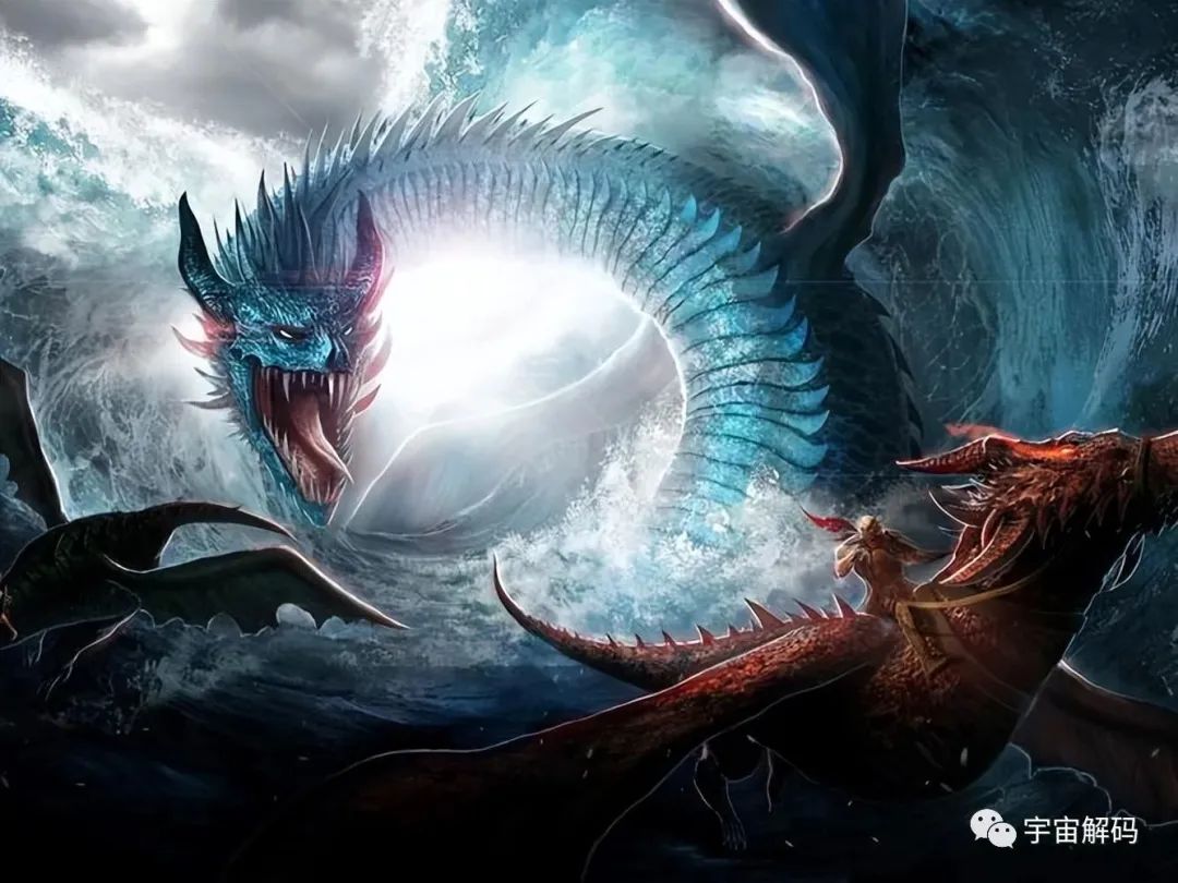 龙是四维生物，所以你看不见它