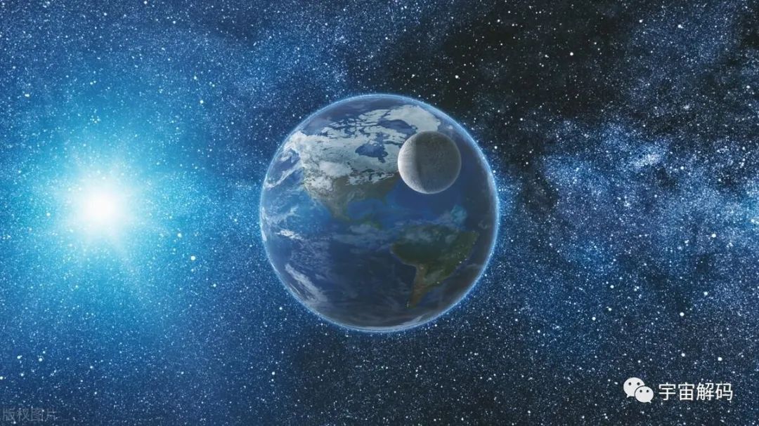 地球悬浮在宇宙中，假如地球掉下去，它会掉到哪里去？