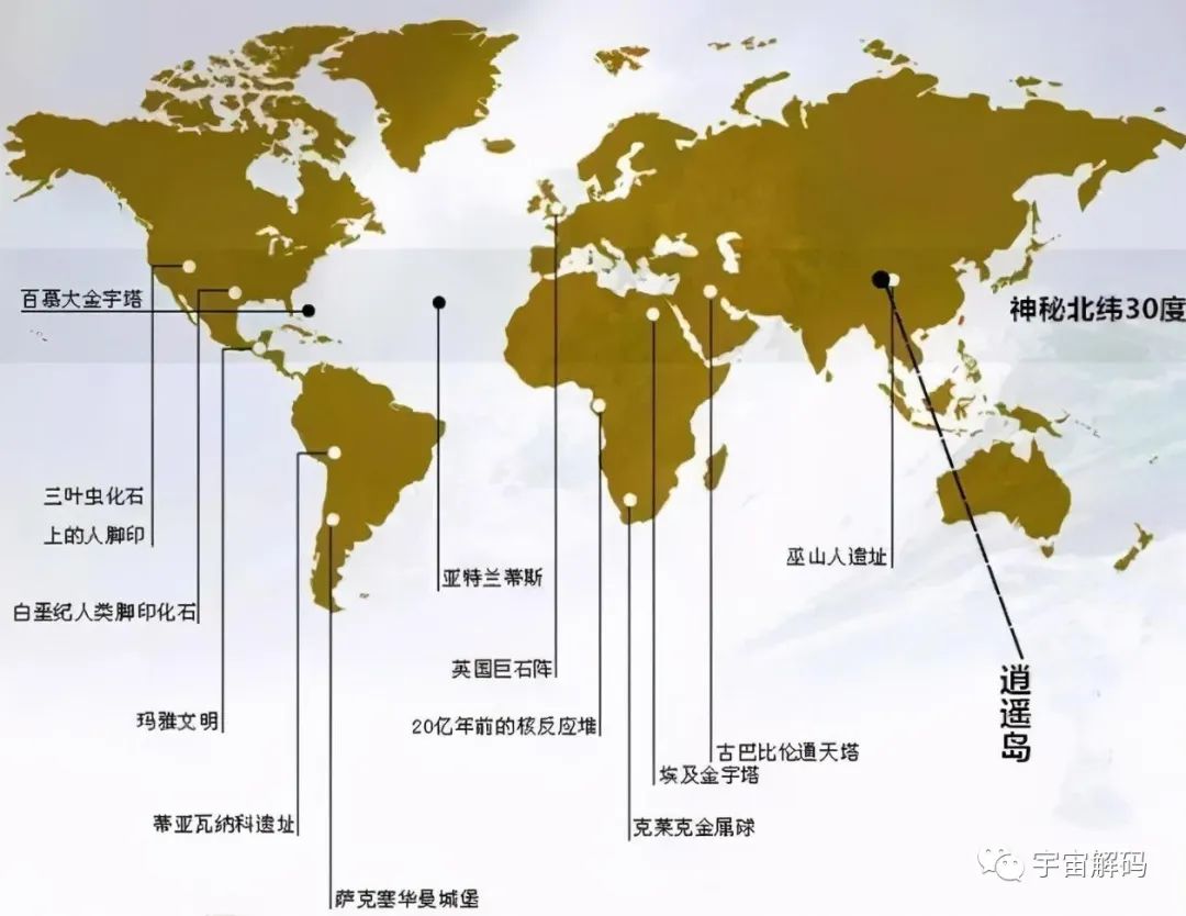 神秘的北纬30度，太多的未解之谜