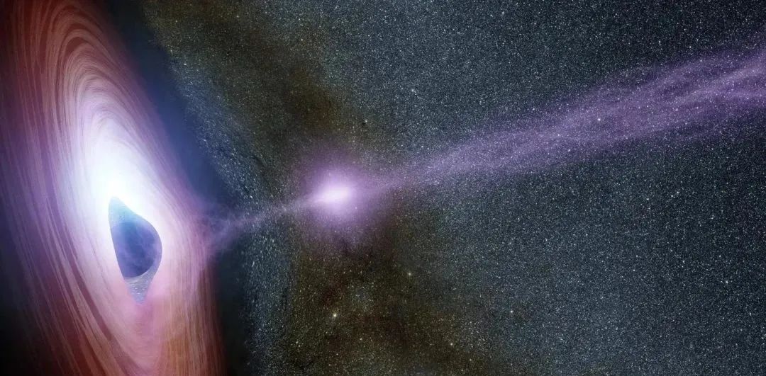 NASA有史以来第一次看到有东西从黑洞中喷射出来
