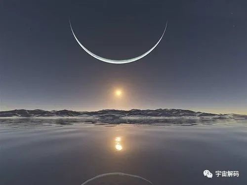 为什么太阳和月亮在天空中看上去一样大？
