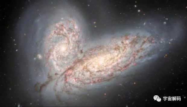 银河系和仙女星系的碰撞已经开始？以每秒300km的速度快速靠近