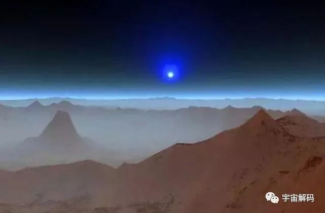 火星上的风景，蓝色日落你见过吗？它是怎么形成的？