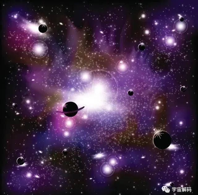 在金牛座方向上一簇闪烁的蓝色星光，那就是神秘的昴星团