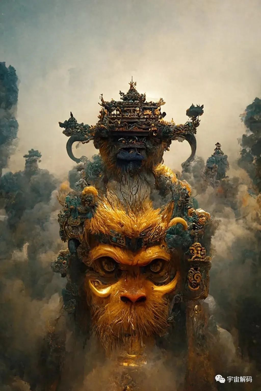 孙悟空原型—上古第一奇妖—无支祁
