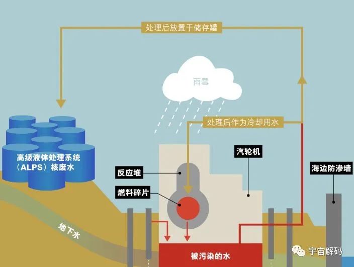 中国的核废水也排海了吗？