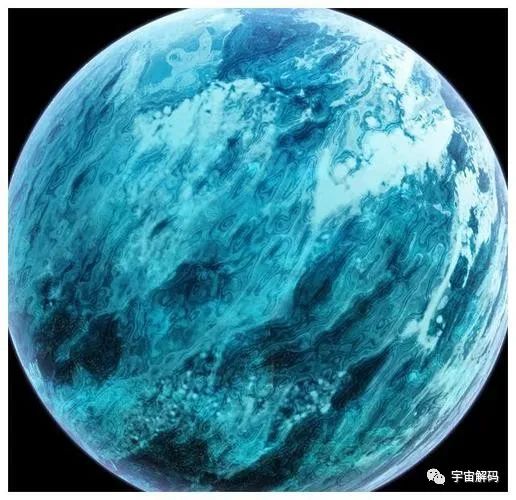 宇宙中存在全是由水的星球吗？