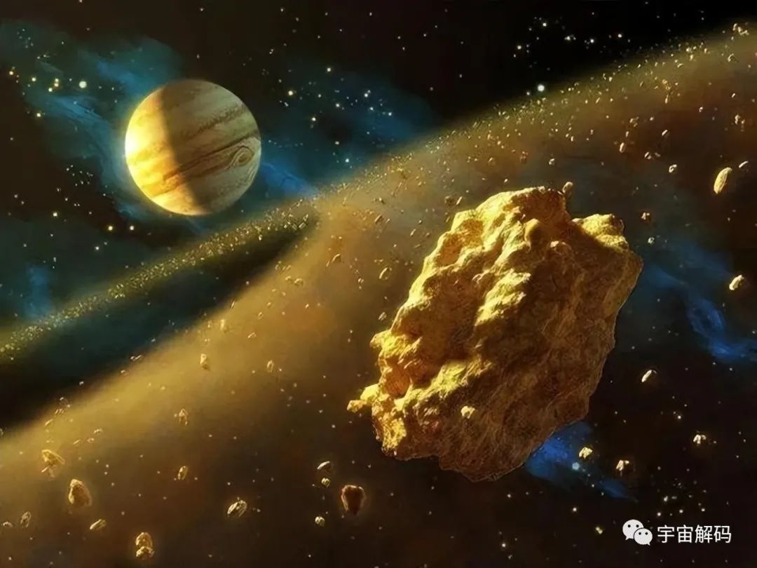木星并不是绕着太阳转，二者共同围绕一个质心运动