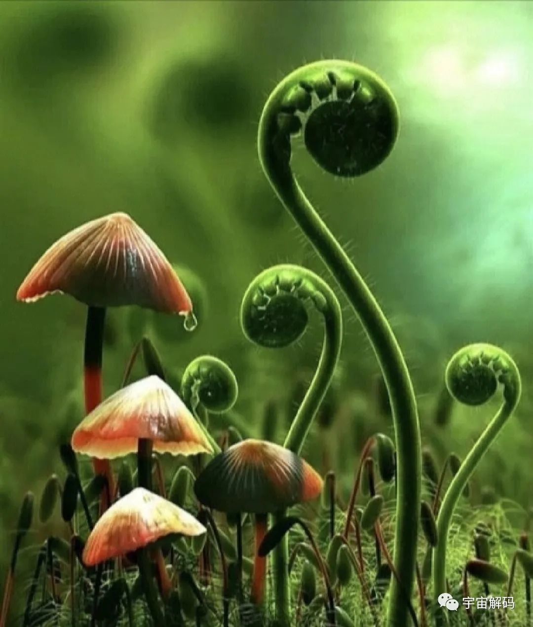 蘑菇之间可以信息联网！用电信号交谈？它们在交谈什么？
