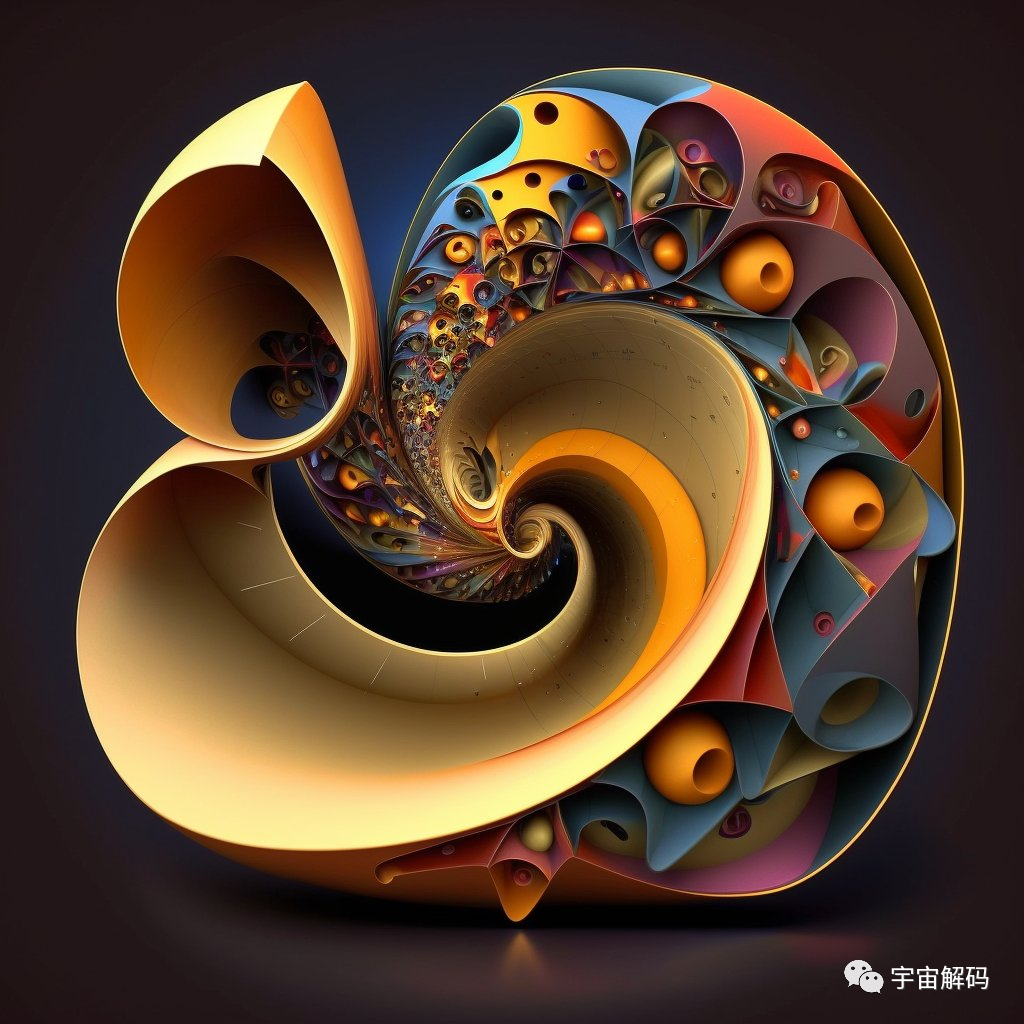 AI将数学定理作为提示词，生成了神秘的图案